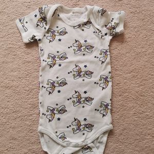 4/25 Danish BRAND name it baby Unicorn Onesies